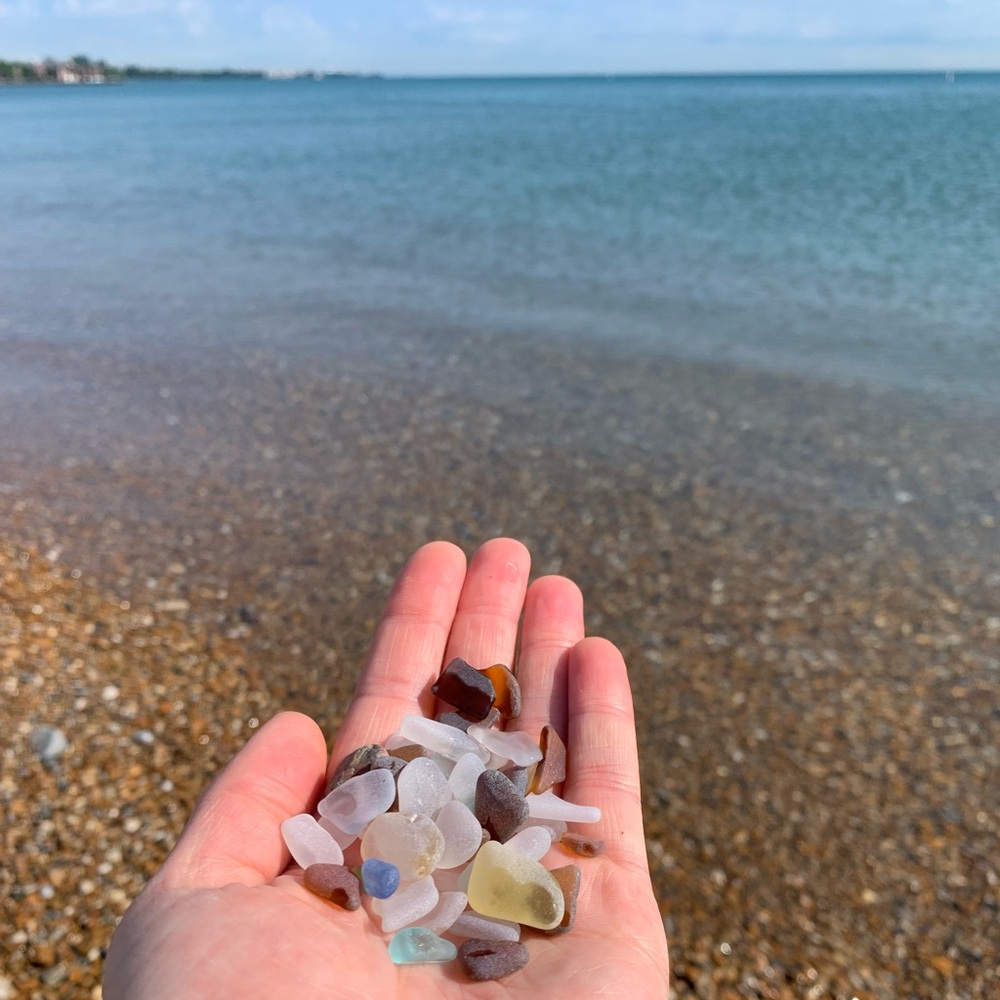 assorted sea glass